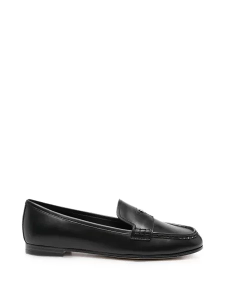 Pantofi loafer Michael Michael Kors din piele cu autograf maro