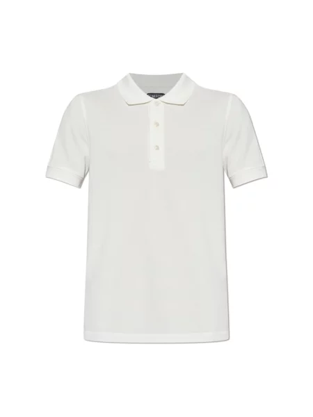 Koszulka polo Tom Ford biała