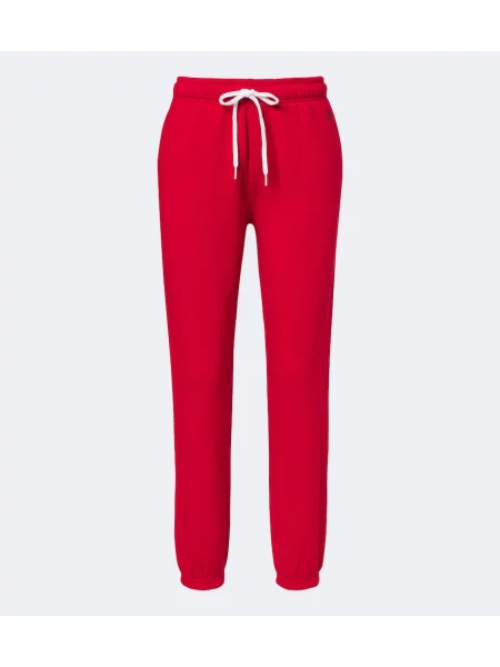 Pantaloni sport Polo Ralph Lauren din jerseu roșu