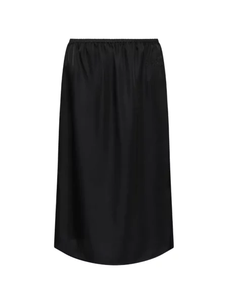Fustă midi Mm6 Maison Margiela negru
