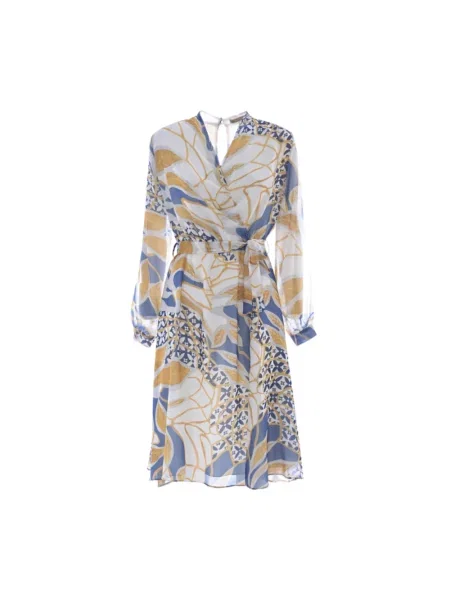 Wielobarwność sukienka Kocca biała