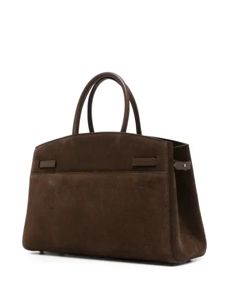 Geantă shopper Demellier maro