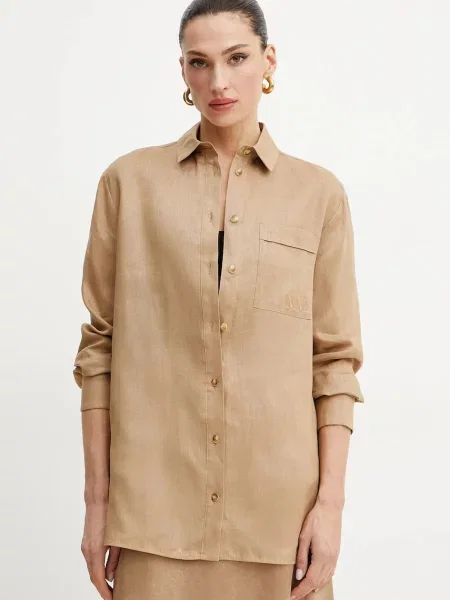 Max Mara Leisure Риза Noel кафяв