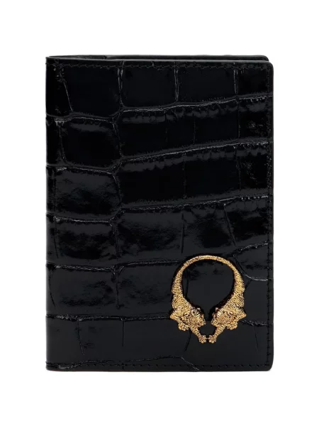 Novčanik Roberto Cavalli s printom crna