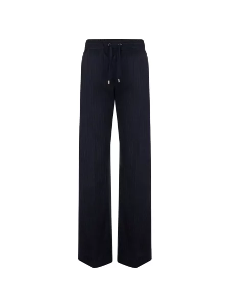 Pantaloni Moorer cu cordon albastru