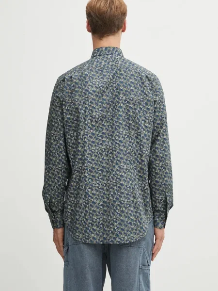 Paul Smith cămașă din bleumarin regular