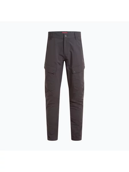 Spodnie trekkingowe Craghoppers NosiLife Adventure III black pepper czarne