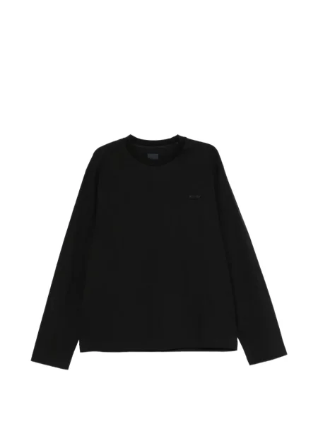 Lung tricou Juun.j cu autograf negru