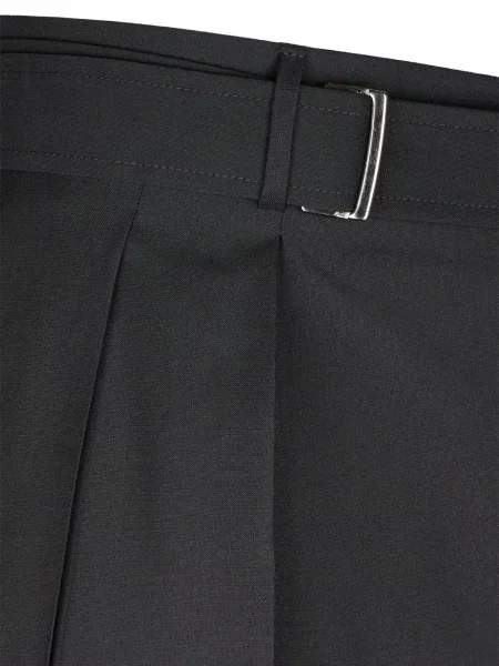 Pantaloni Tagliatore plisate negru