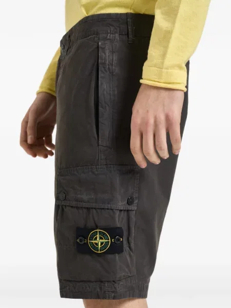 Kratke hlače kargo Stone Island kamenje siva