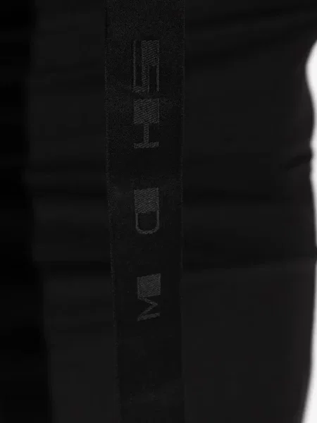 Къс топ Rick Owens Drkshdw с драперии черно
