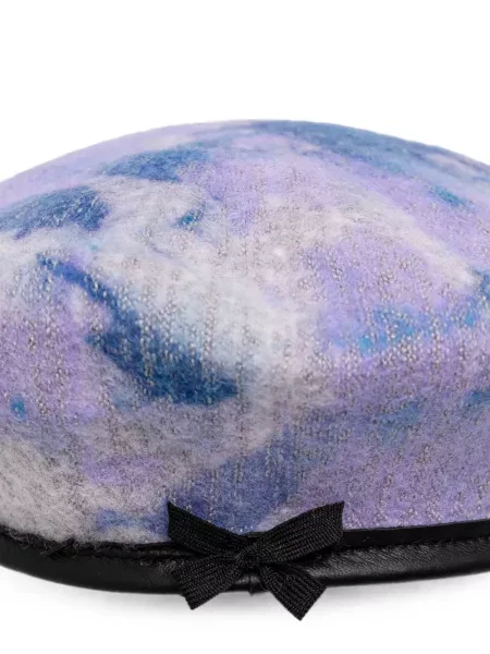 Căciulă Kangol cu legături violet