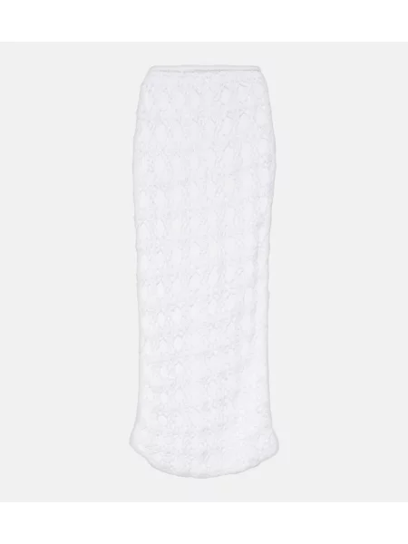 Maksi spódnica maxi Anna Kosturova biała