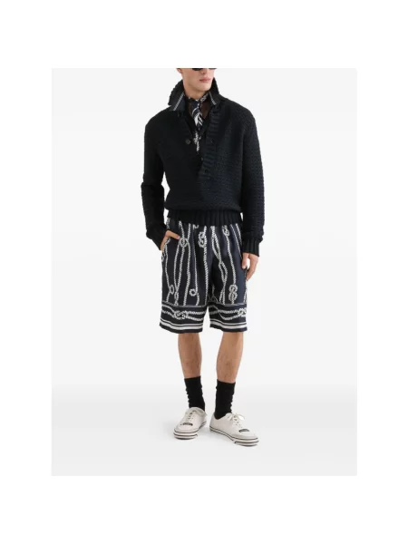 Koszula Dolce And Gabbana z twillu niebieska