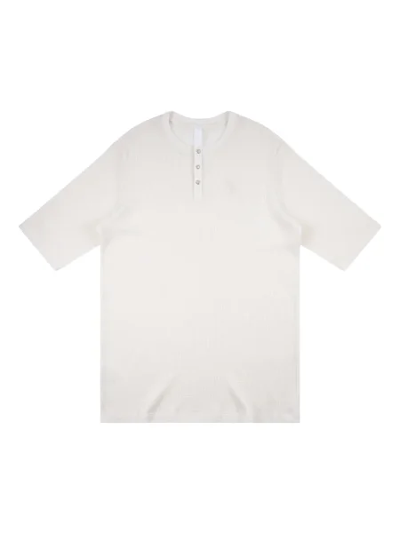 Krátké tričko Chrome Hearts se srdcovým vzorem bílé