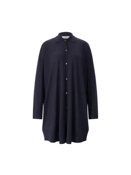 Sukienka Sminfinity wełniana niebieska