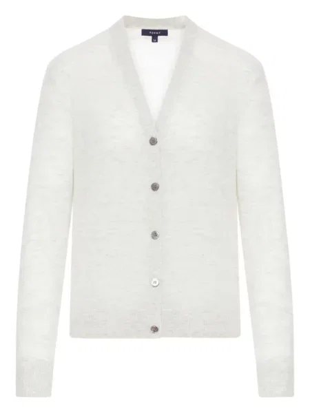 Cardigan Soeur de lână alb