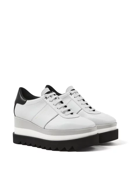 Sneakerși Stella Mccartney cu platformă gri