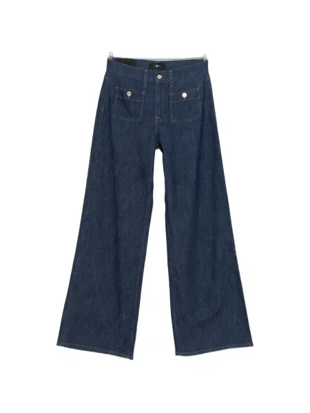 Jeansy 7 For All Mankind niebieskie