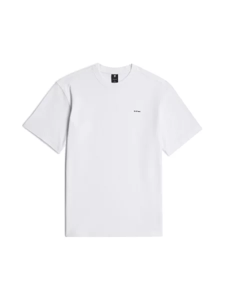 G-STAR Majica True Regular T-Shirt' bela