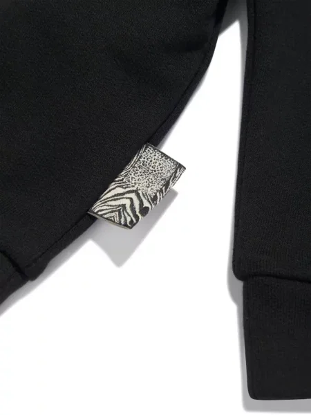 Bluza z kapturem dziecięca Roberto Cavalli czarna