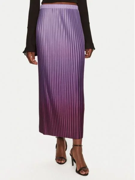 MAX&Co. Спідниця в складку Nemi фіолетовий