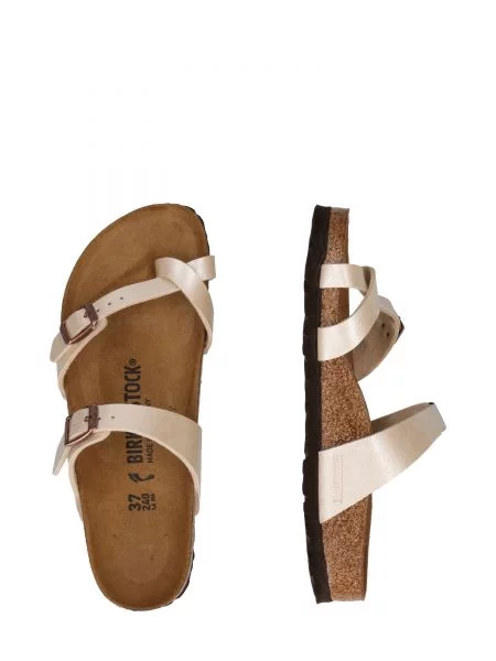 BIRKENSTOCK Flip-flops Mayari crem / auriu roz alb