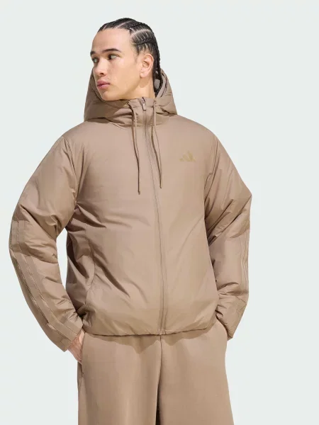 Зимова куртка adidas перероблений бежевий