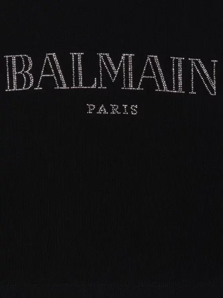 Bluza dziecięca Balmain czarna