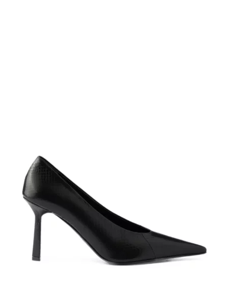 Pantofi cu toc Prada din piele negru