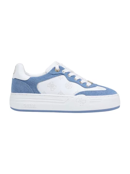 Sneakersy Guess niebieskie