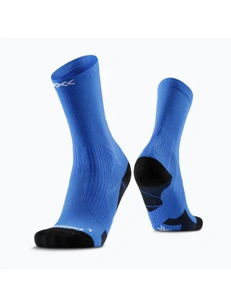 Шкарпетки X-Socks Run Perform Crew electric blue сині