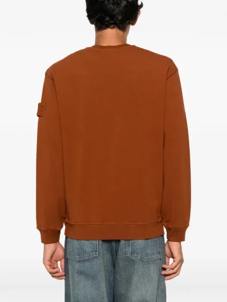 Hanorac Stone Island cu strasuri maro