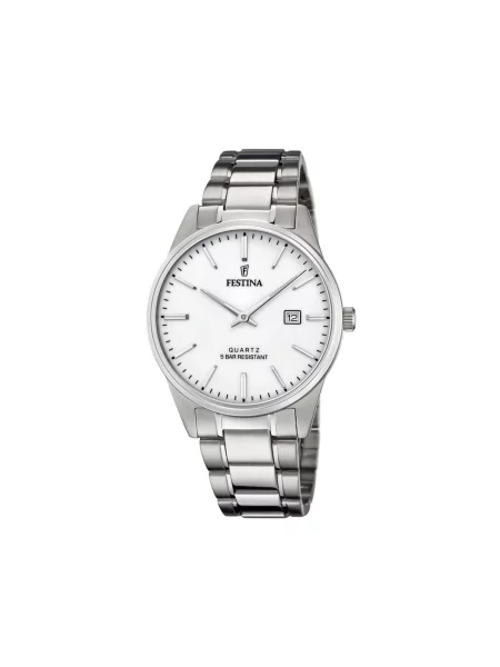 FESTINA Analogové hodinky Date watch ACERO CLASICO' bílá