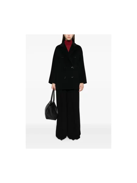 Płaszcz Max Mara dwurzędowy czarny