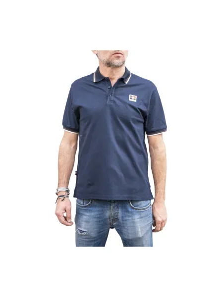 Koszulka polo Aquascutum niebieska
