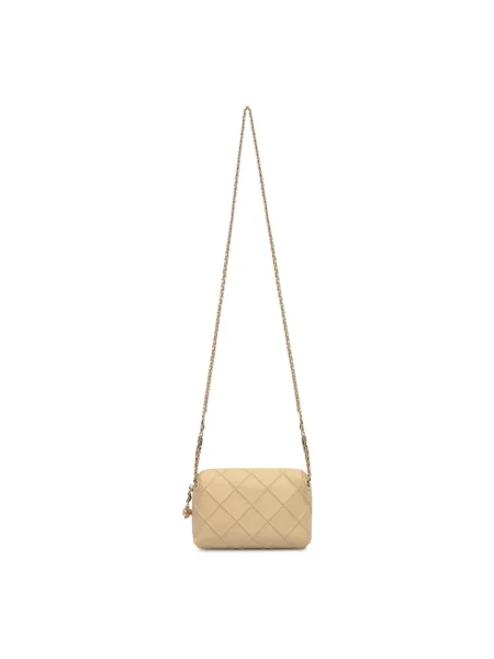 Torebka crossbody Tory Burch beżowa
