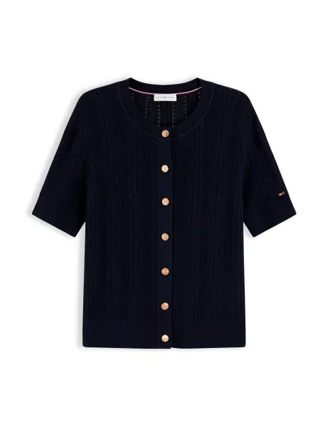 Geacă Tommy Hilfiger albastru