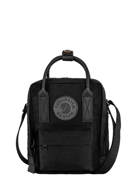 Torba na ramię Fjällräven Kånken 2 Black Sling w kolorze czarnym czarna