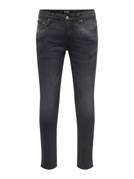 Only & Sons Jeans ONSWarp denim negru