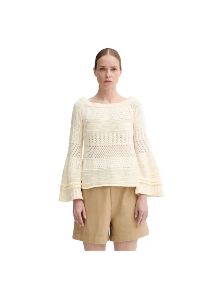BA&SH sweter DAXIE beżowy