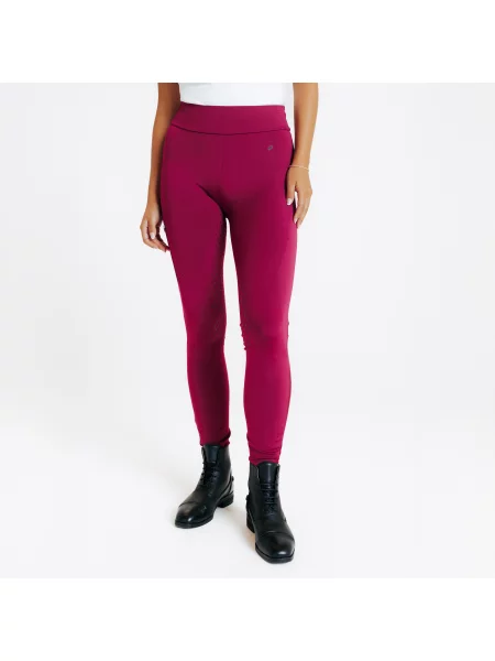 Legginsy jeździeckie full grip fioletowe