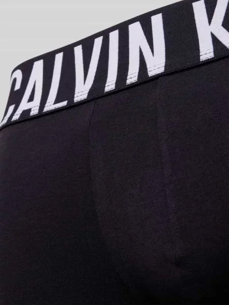Bokserki Calvin Klein Trunk 3 pary black bodies/turbulence/white/iridescent czarne