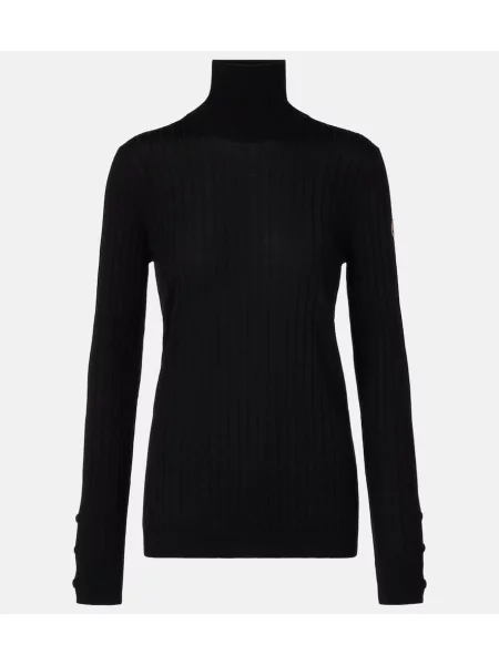 Heláncă Moncler de lână negru