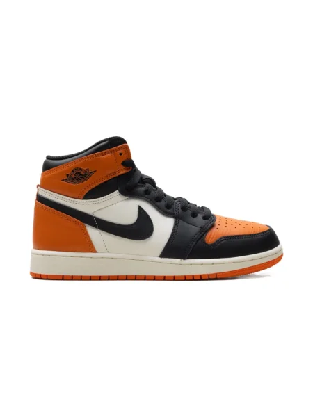 Sneakersy dziecięce Jordan Air Jordan 1 pomarańczowe