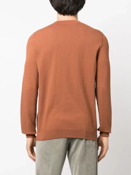 Pulover A.p.c. cu broderie maro
