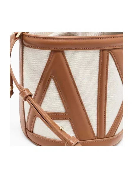 Armani Exchange kabelka typu shopper dámska béžová