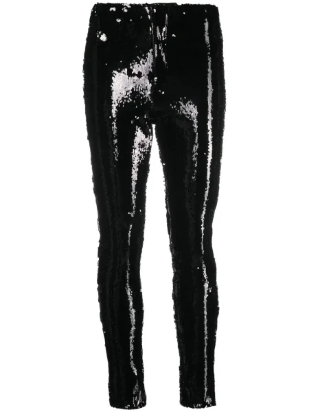 Pantaloni Isabel Marant cu paiete negru