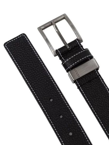Cu centură curea Guess negru