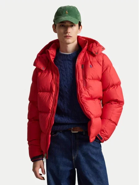 Пуховик Polo Ralph Lauren красный